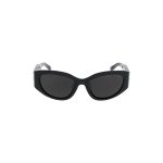 Women’s Bossy Round Af Sunglasses in Black
